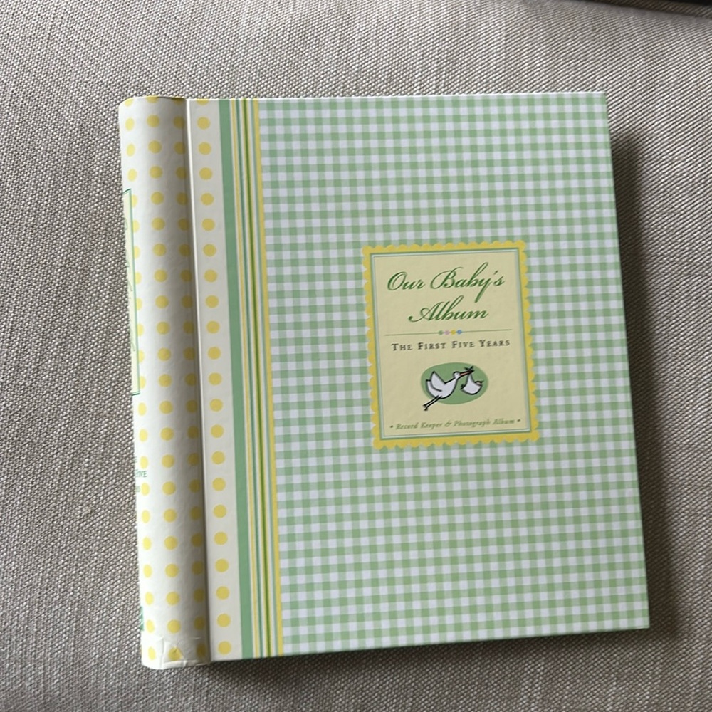 Our Baby’s Album. The First Five Years. Contains prompts and space to record